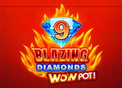9 Blazing Diamonds Wowpot